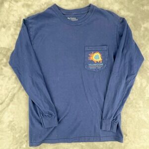 Parks Project Yellowstone National Park Long Sleeve Pocket T Shirt 
Small EUC